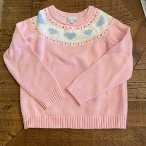 Little English hearts sweater